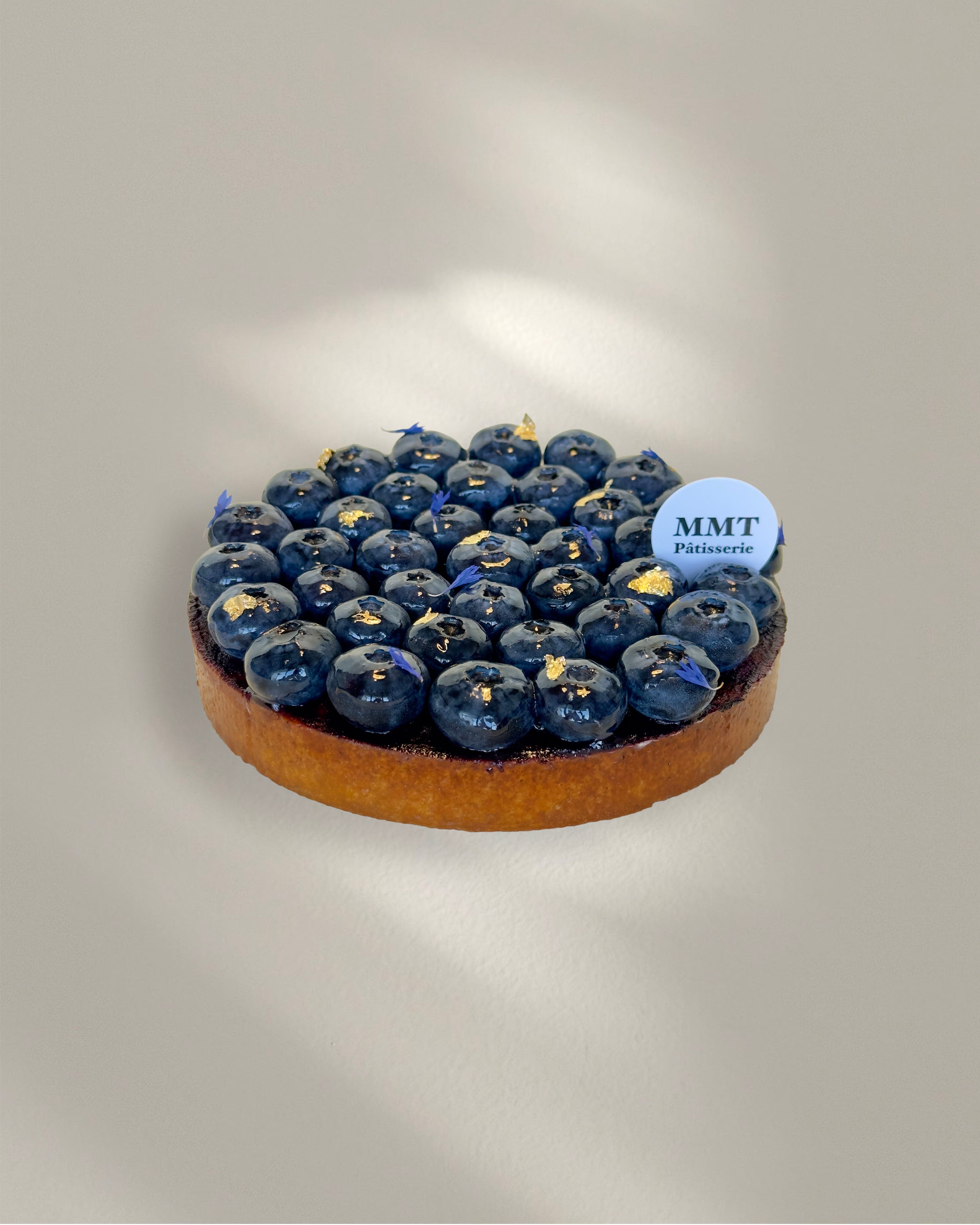 Blueberry Fromange Tart
