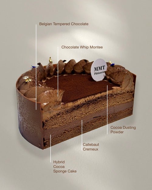 Callebaut Chocolate Cake
