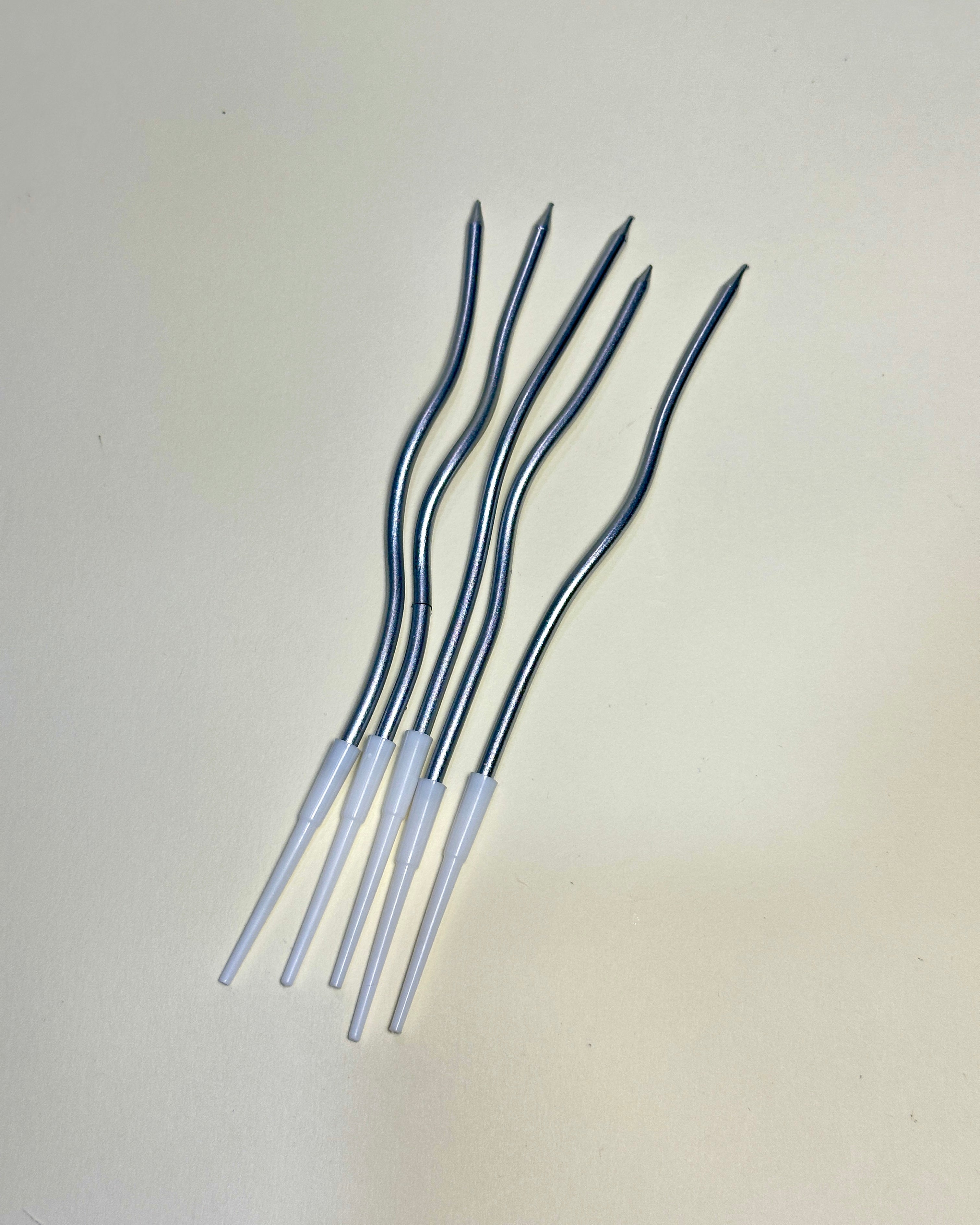 Curvy Birthday Candle Set (5pcs)